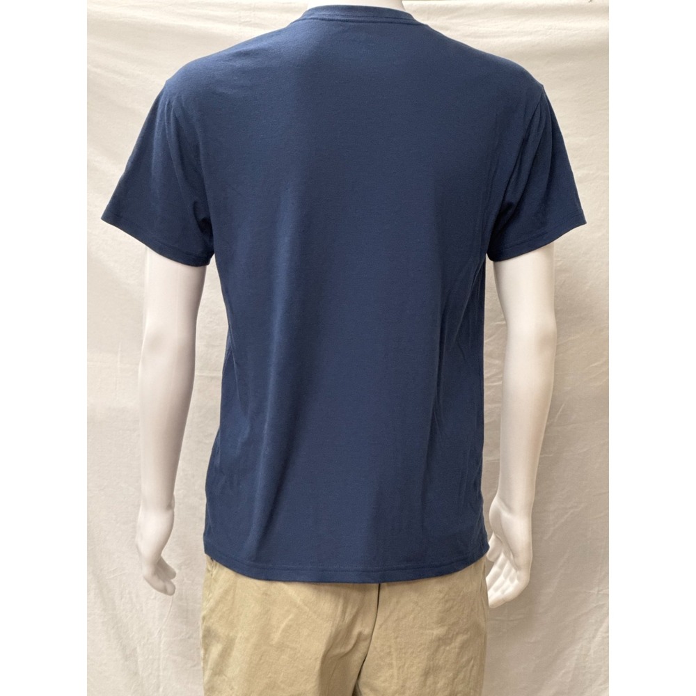 Athletic Works Mens Navy Blue Short Sleeve T-Shirt Size M Pullover Activewear‎ - Picture 2 of 8